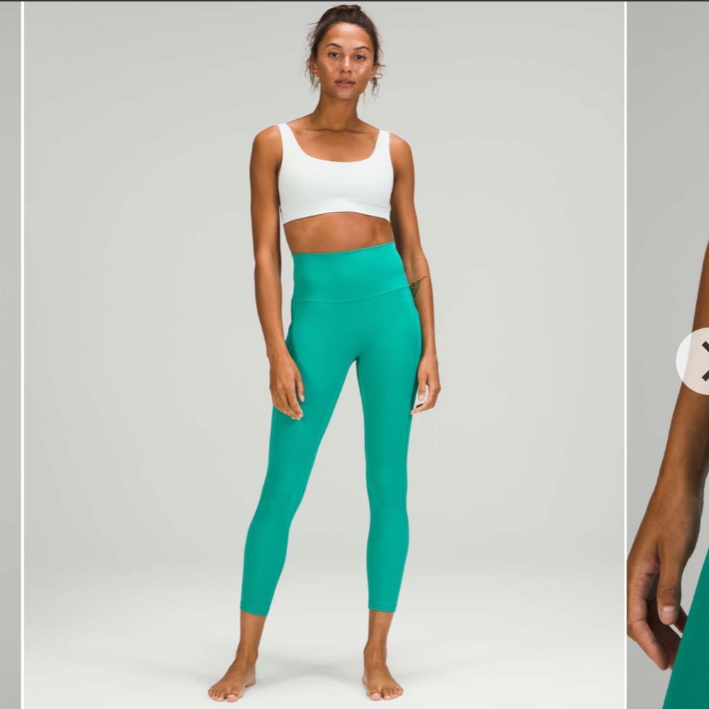 Lululemon Align High-Rise Pant with Pockets 25"
Maldives Green size 6